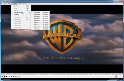 Output in Media Player Classic.