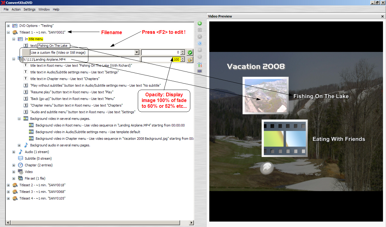 05 - ConvertXtoDVD Title Menu (Settings for Each Files).jpg