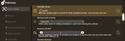Shows that config is set to clipboard mode.